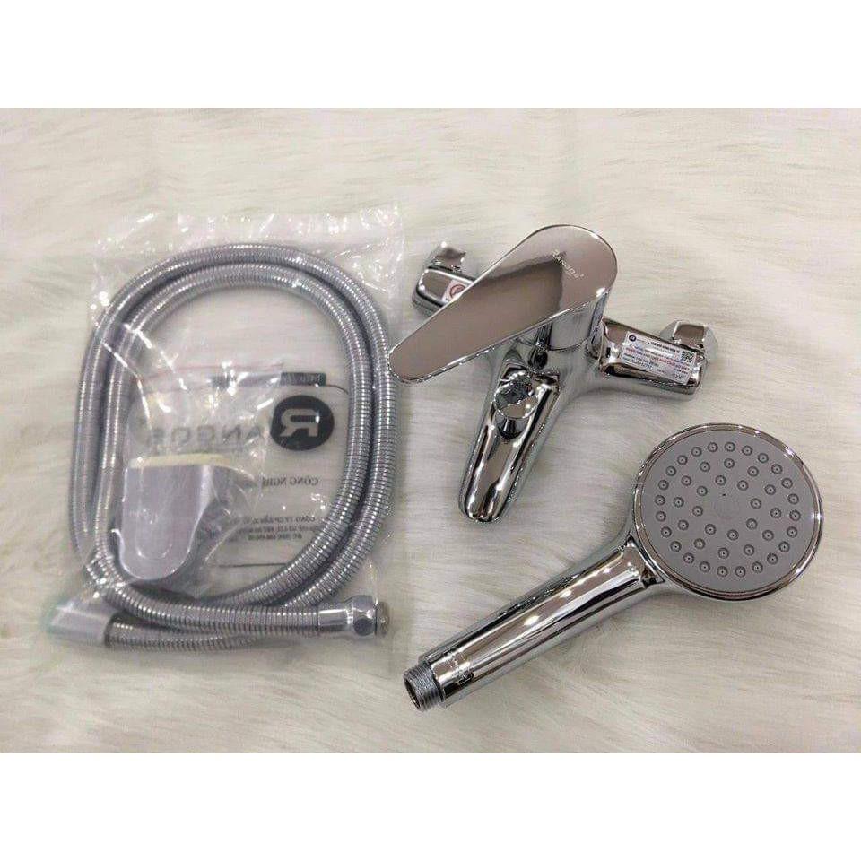 Sen tắm Rangos RG-01B, bộ vòi sen đày đủ phụ kiện hàng chất lượng, chuẩn xịn từng chi tiết nhỏ