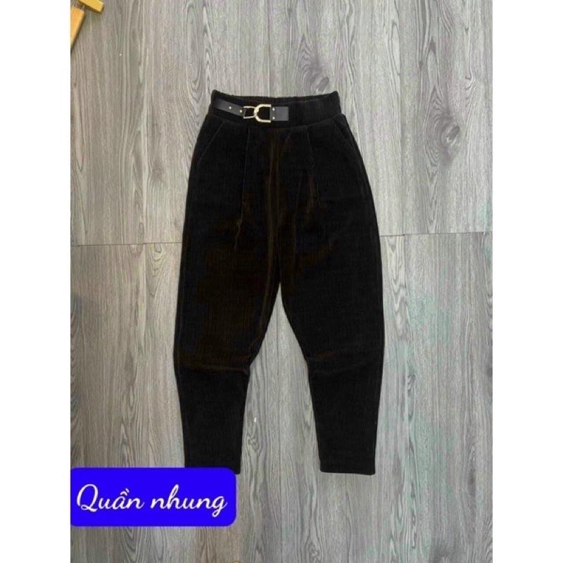 QUẦN NHUNG NỮ QUẢNG CHÂU HÀNG LOẠI 1