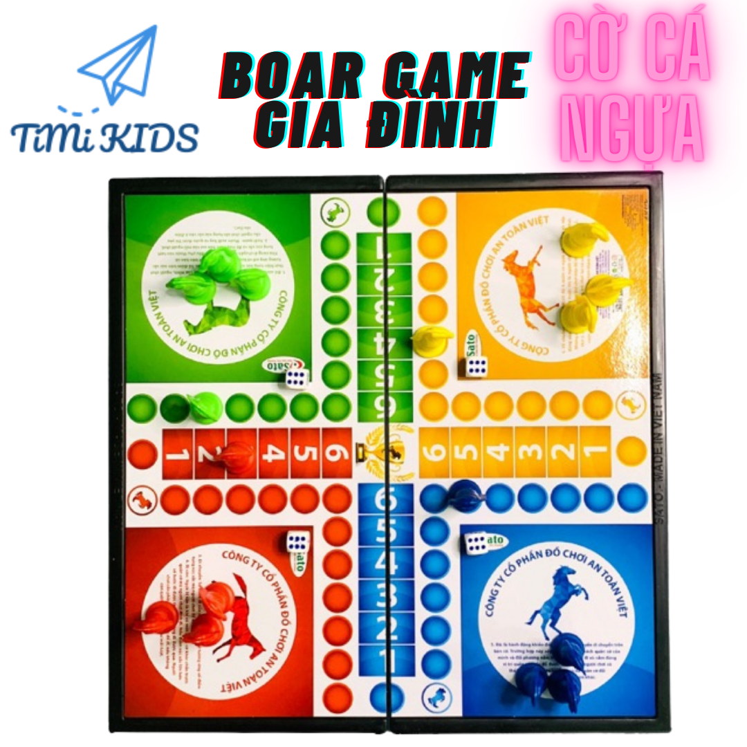 Cờ Đua Ngựa Có Hộp Đựng Mẫu 2 Đồ Chơi Giải Trí Cho Gia Đình