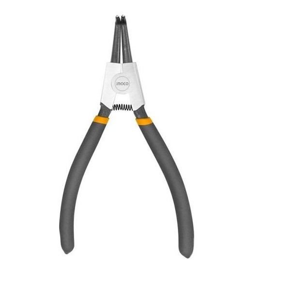 Kềm mở phe vòng ngoài mũi cong 7"/180mm Ingco HCCP011751