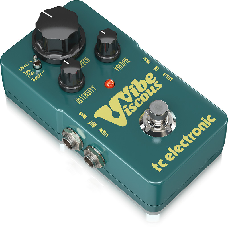 Stompboxes Guitar Tc Electronic VISCOUS VIBE -- Cục phơ Ghita -Hàng Chính Hãng