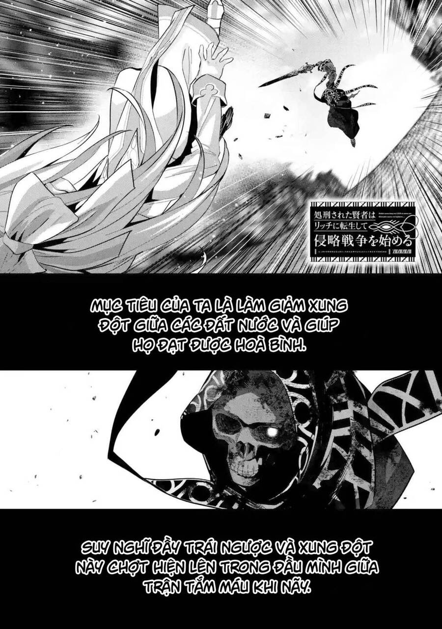 Shokei Sareta Kenja wa Lich ni Tensei Shite Shinryaku Sensou wo Hajimaru Chapter 28 - Trang 1