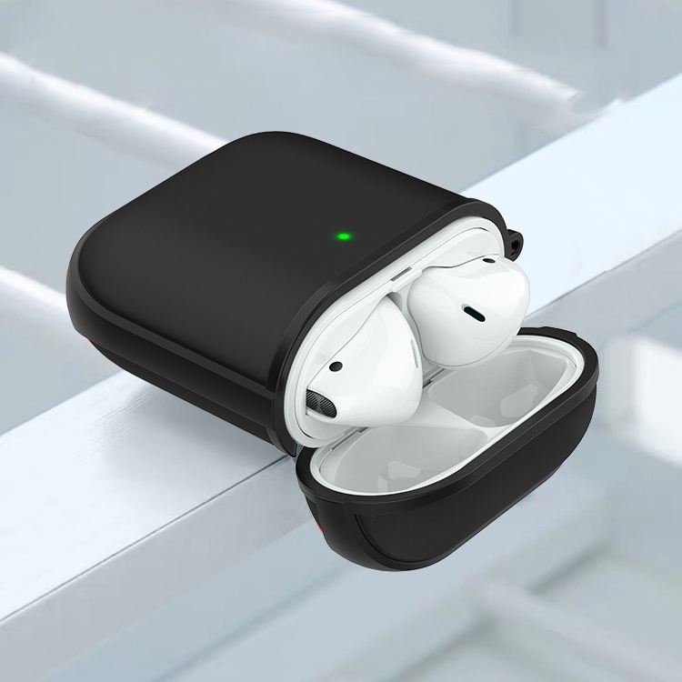 Bao Case Ốp Chống Shock Cho Airpods 1/ Airpods 2 Hybrid Ultra Case Kèm Móc Khóa