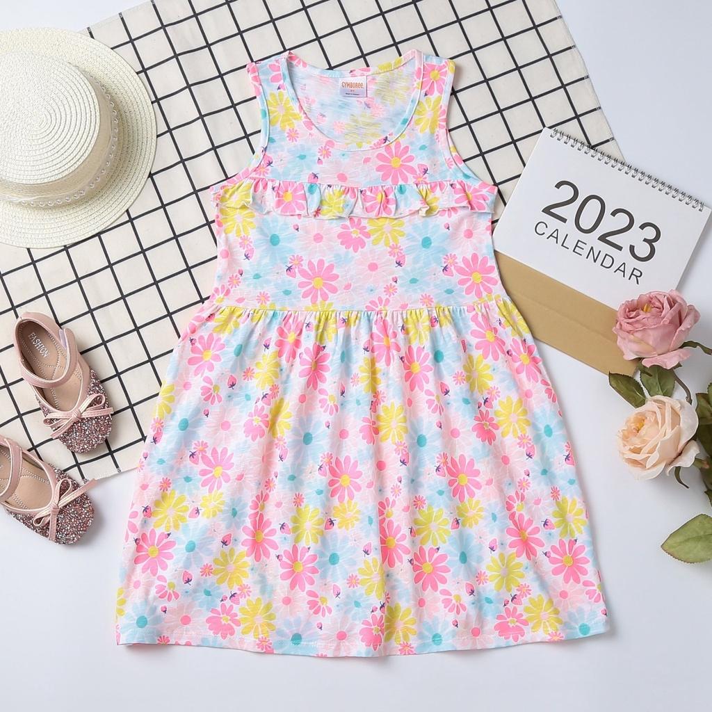 Váy gymboree bé gái size 16 tới 35kg chất thun cotton mặc hè thoáng mát
