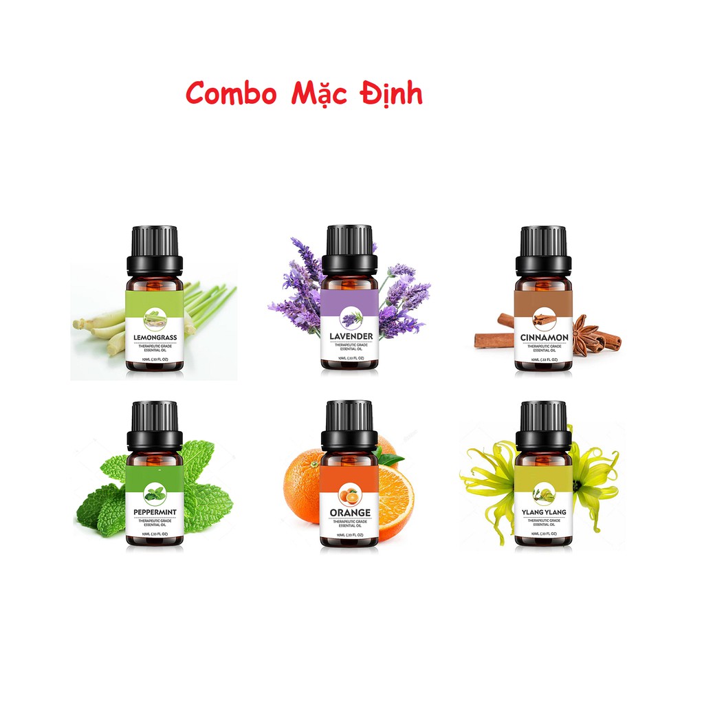 Tinh dầu xông phòng dành cho máy tạo ẩm, phun sương...dung tích 10ml