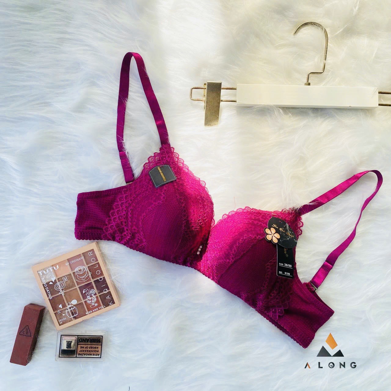 ÁO NGỰC REN KHÔNG GỌNG , ĐỆM 3P DÀY SIZE 36-38 DÀNH CHO NỮ