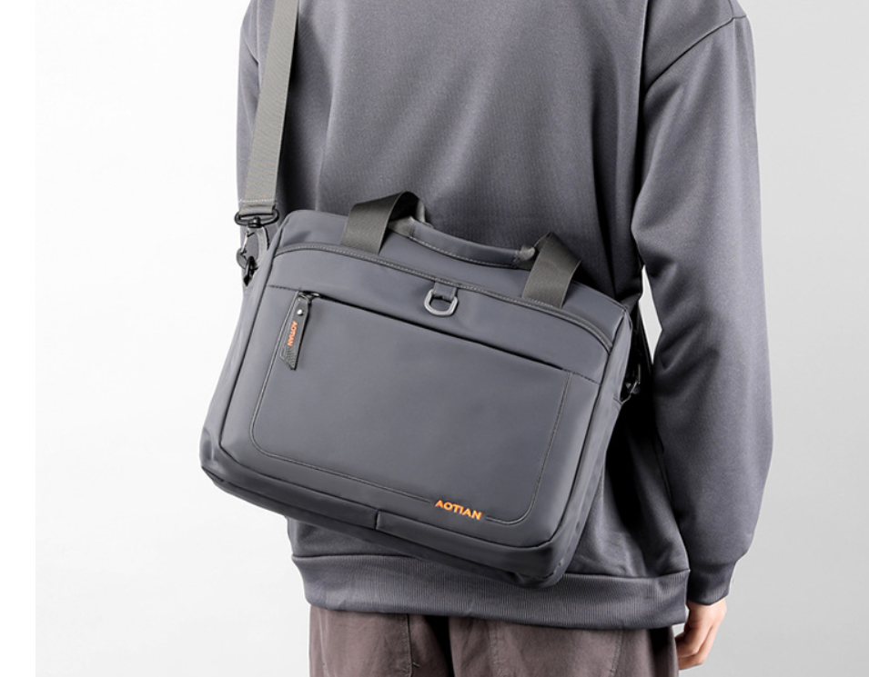 Túi xách túi đeo vai nam đựng tài liệu A4 ibad laptop 13 và 14inh thời trang cao cấp phong cách mới