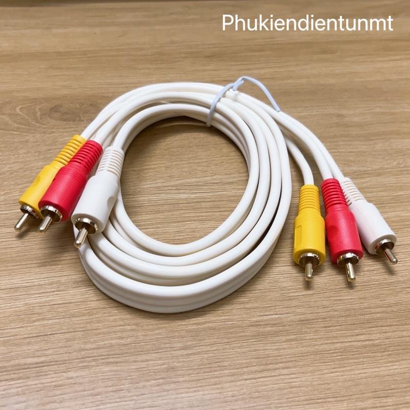 Dây cáp AV/RCA 3 ra 3 1.5m