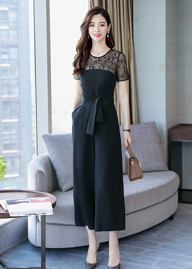 Jumpsuit Nữ Phối Ren