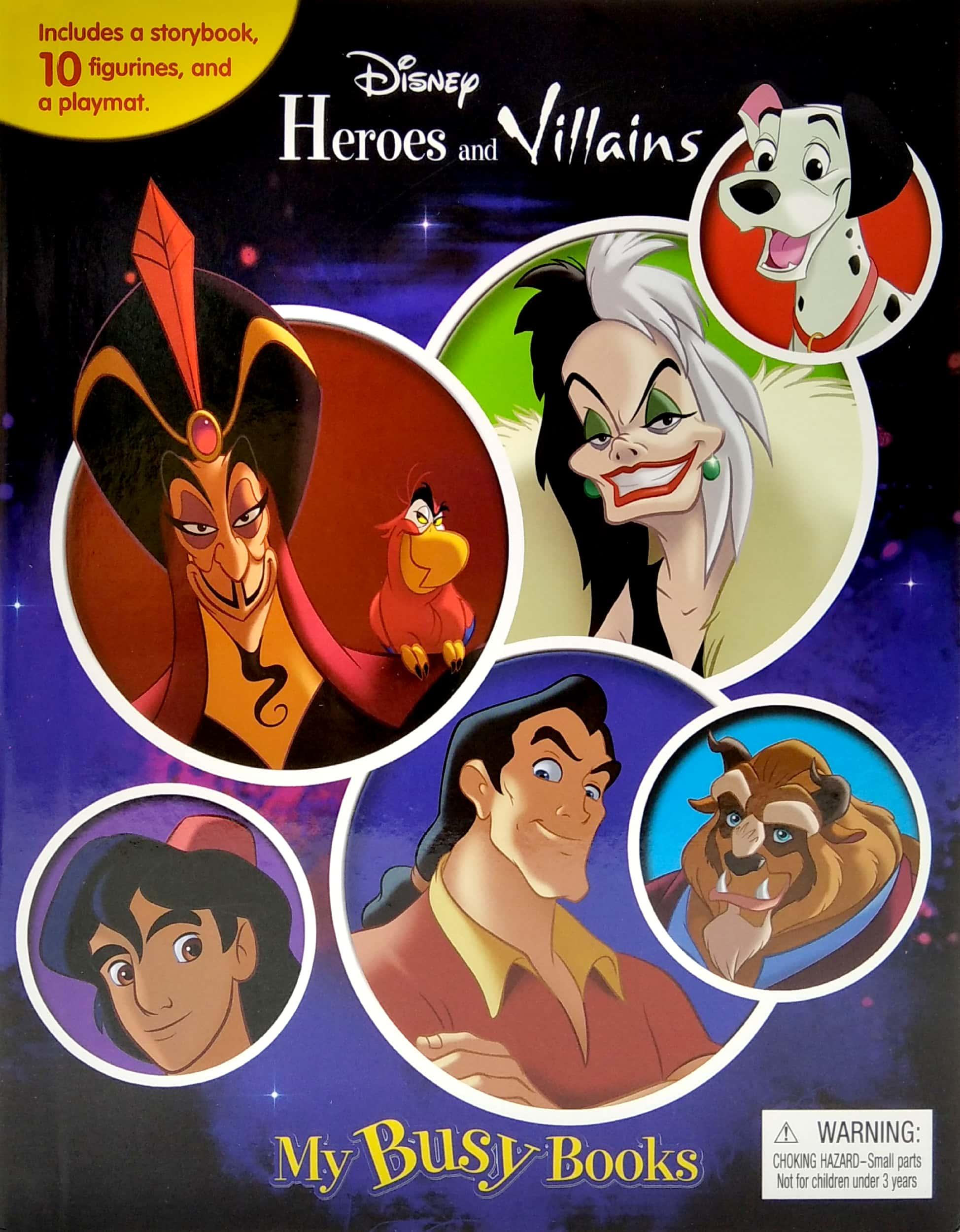 My Busy Books: Disney Heroes And Villains