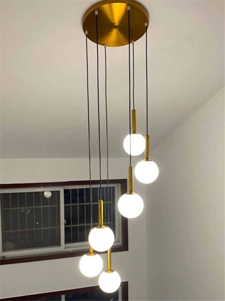 Đèn thả thông tầng TAMOGA UMINO 1036 Đường kính 600mm 3 Chế độ Ánh sáng