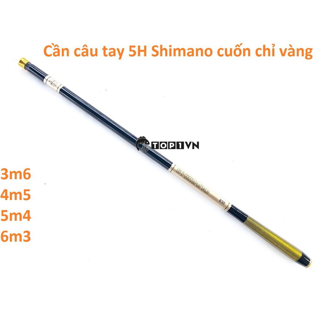 Cần câu tay 5H Shimano vàng - Top1VN