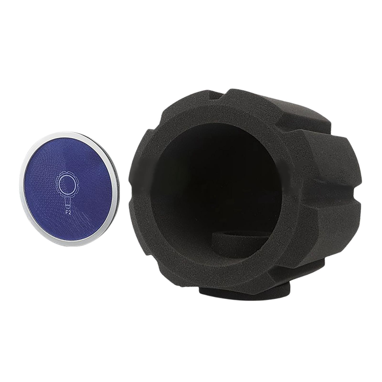 F2 Microphone Screen Acoustic Filter Sponge, Wind Screen Foam Cover for Recording Isolation Shield to Filter Vocal