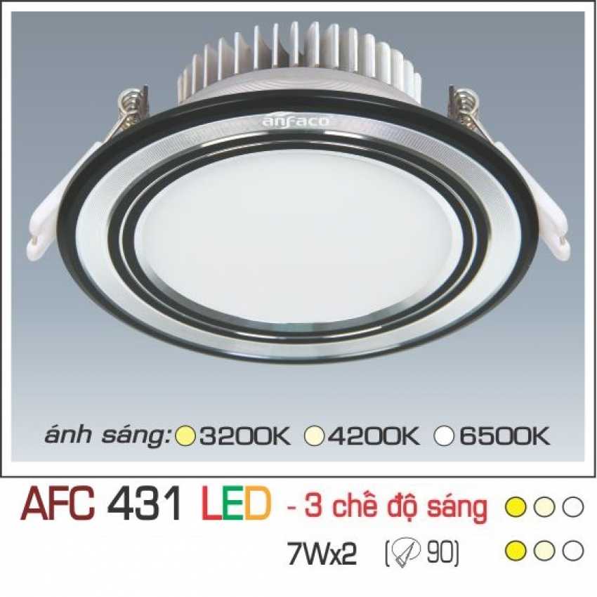 Đèn led Âm Trần AFC 431 Led 7W - Hàng chính hãng