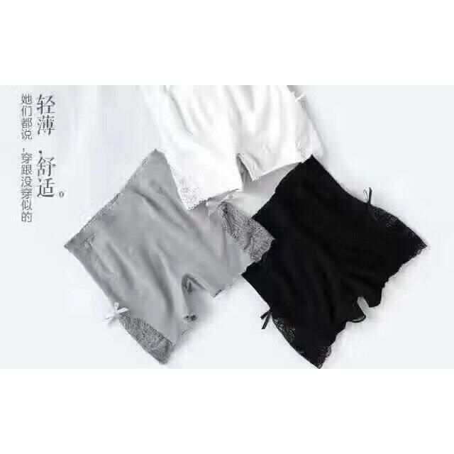 QUẦN LÓT MẶC VÁY REN NƠ CAO CẤP Nâng mông