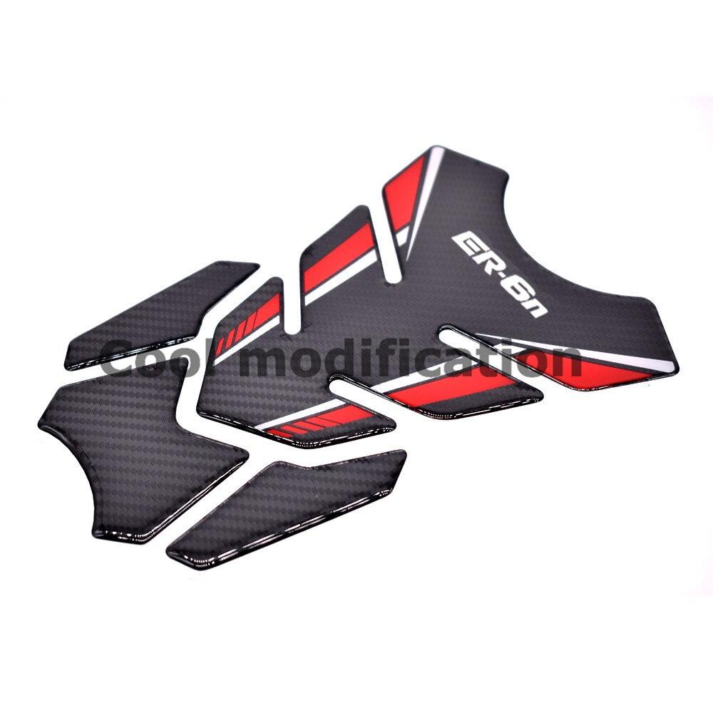 Miếng Dán 3d Bảo Vệ Bình Nhiên Liệu Xe Mô Tô Kawasaki Er6N Er-6N Ốp