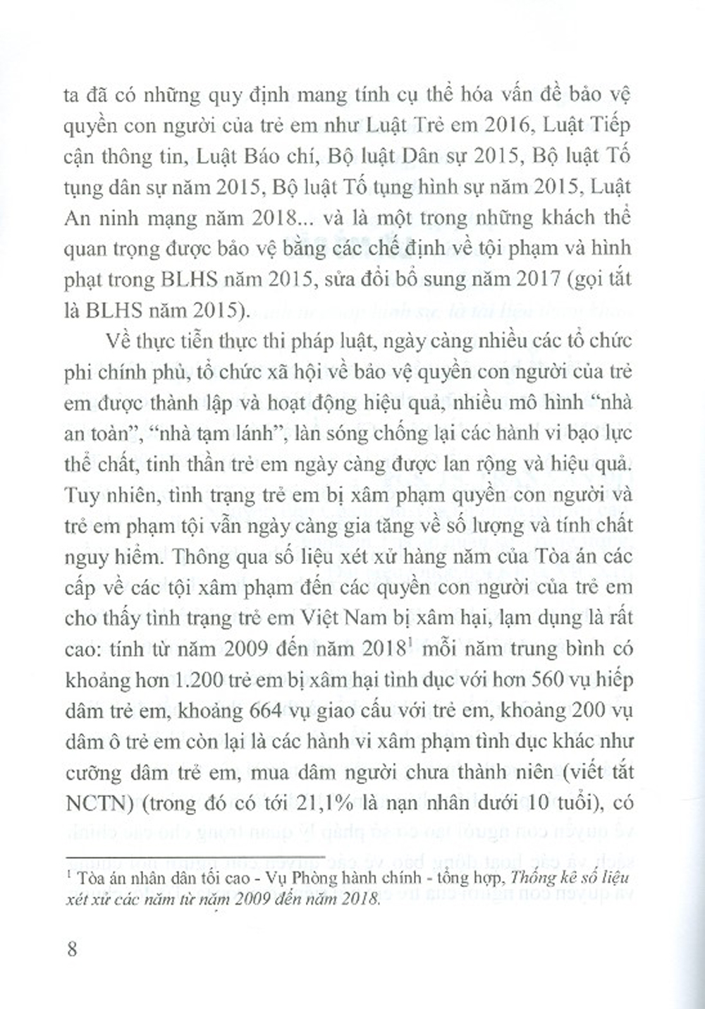 Bảo Vệ Quyền Con Người Của Trẻ Em Bằng Pháp Luật Hình Sự Việt Nam (Sách Chuyên Khảo)