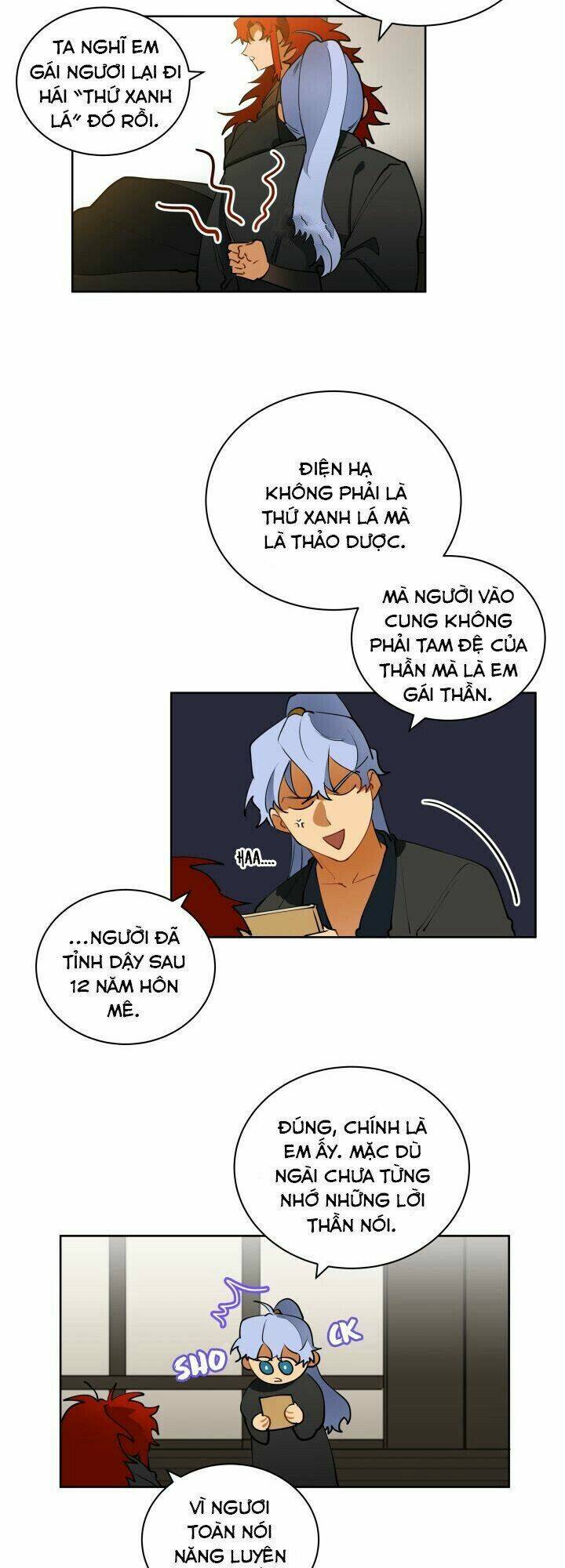 quái thú với hoa chapter 15 14