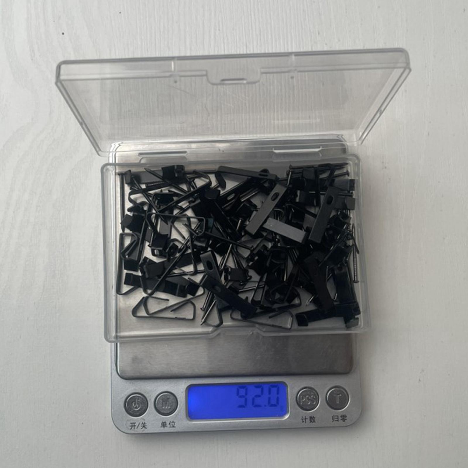 100 Pieces Picture Frame Hooks Metal Picture Hooks for Office Bedroom Home