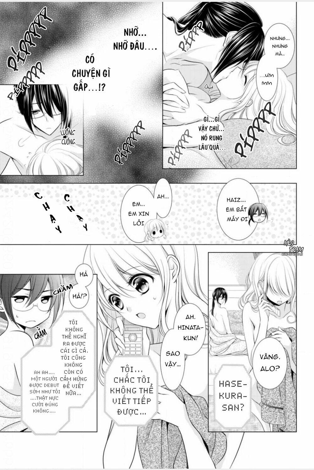 tiểu thuyết gia gợi cảm thì thầm bên tai cô gái nhỏ chapter 9 5