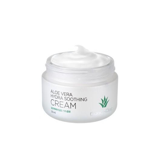 Kem Lô Hội Kem Dưỡng Cấp Ẩm Trắng Sáng Tái Tạo Da Chống Lão Hóa GoodnDoc Aloe Vera Hydra Soothing Cream
