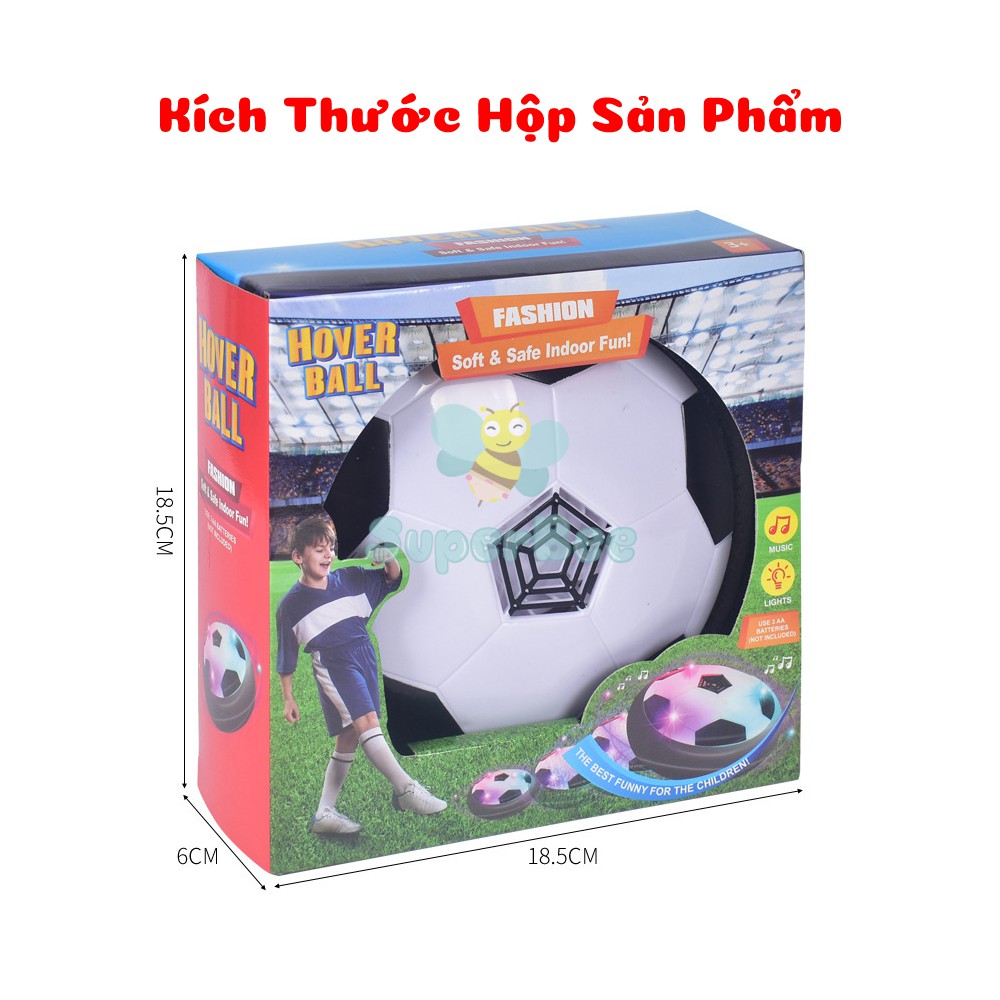 Trái Banh Thông Minh Có Đèn Hover Ball, Phát Nhạc Cho Bé Chơi Trong Nhà