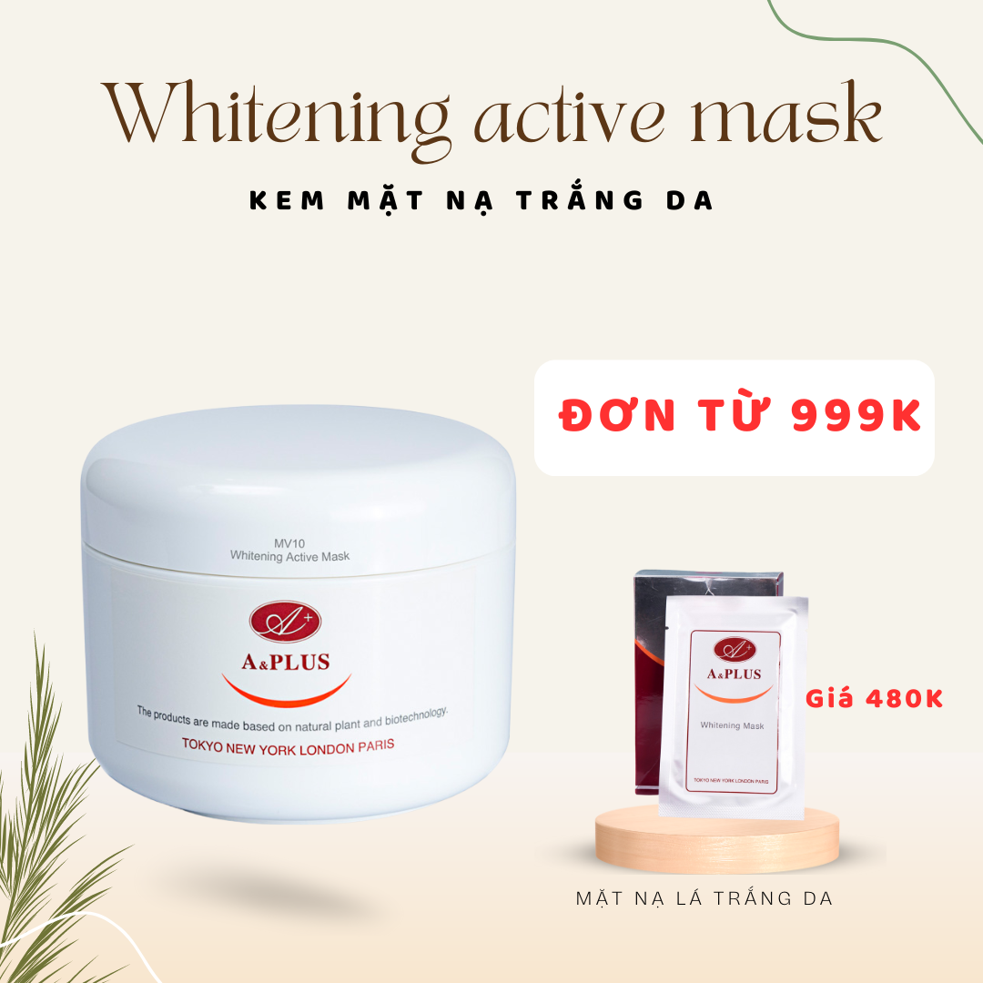 Kem Mặt Nạ Trắng Da A&Plus MV010