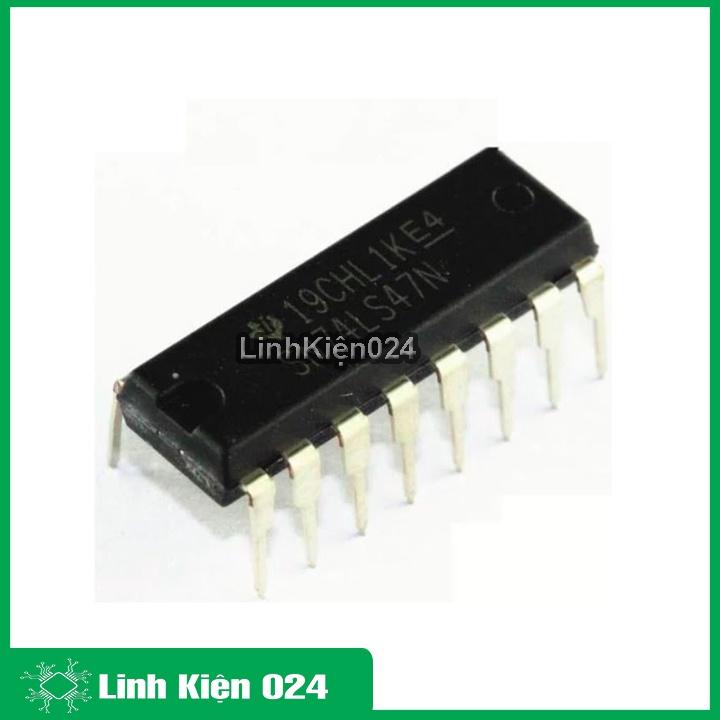 74LS47 BCD to 7-segment Decoder/Driver DIP16