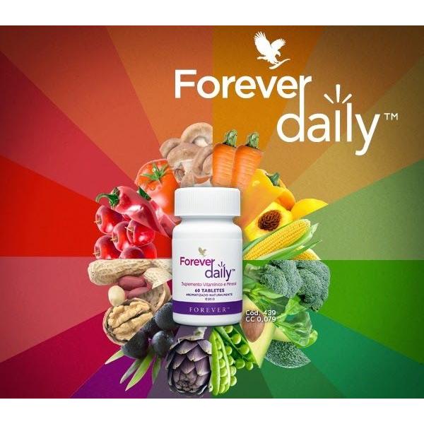 Thực phẩm chức năng Bổ sung Vitamin và Khoáng chất cần thiết hàng ngày  Forever Daily (#439) (60 Viên)