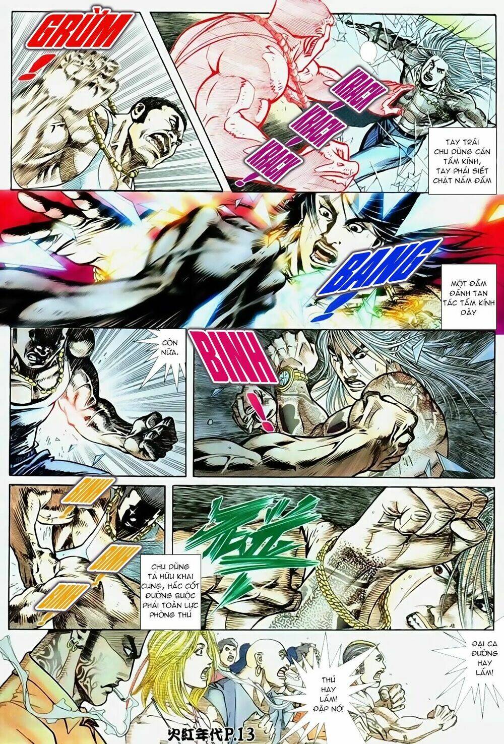 hỏa hồng niên đại hắc cốt đường chapter 75 13