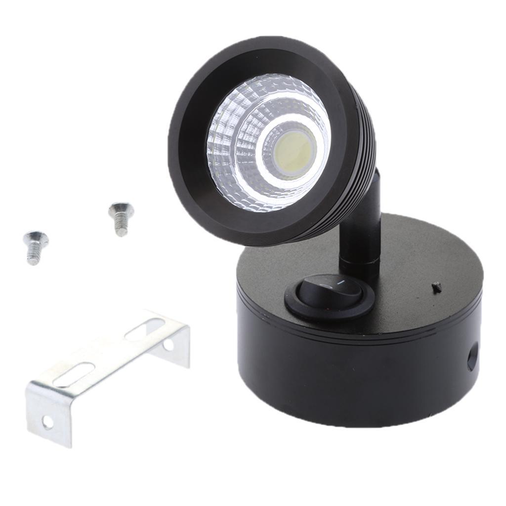 Boat 12V LED Reading Swivel Light 6000K Wall Mount for Marine Cabin RV