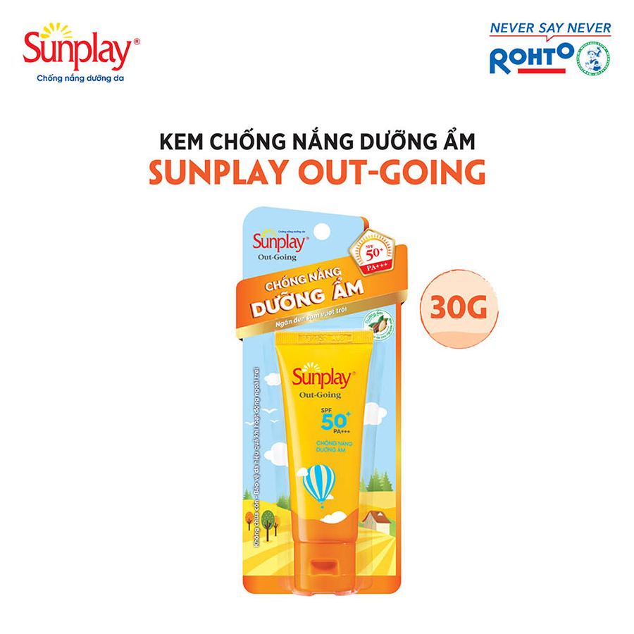 Kem Chống Nắng Dưỡng Da Sunplay Out Going SPF 50+, PA+++ (30g)