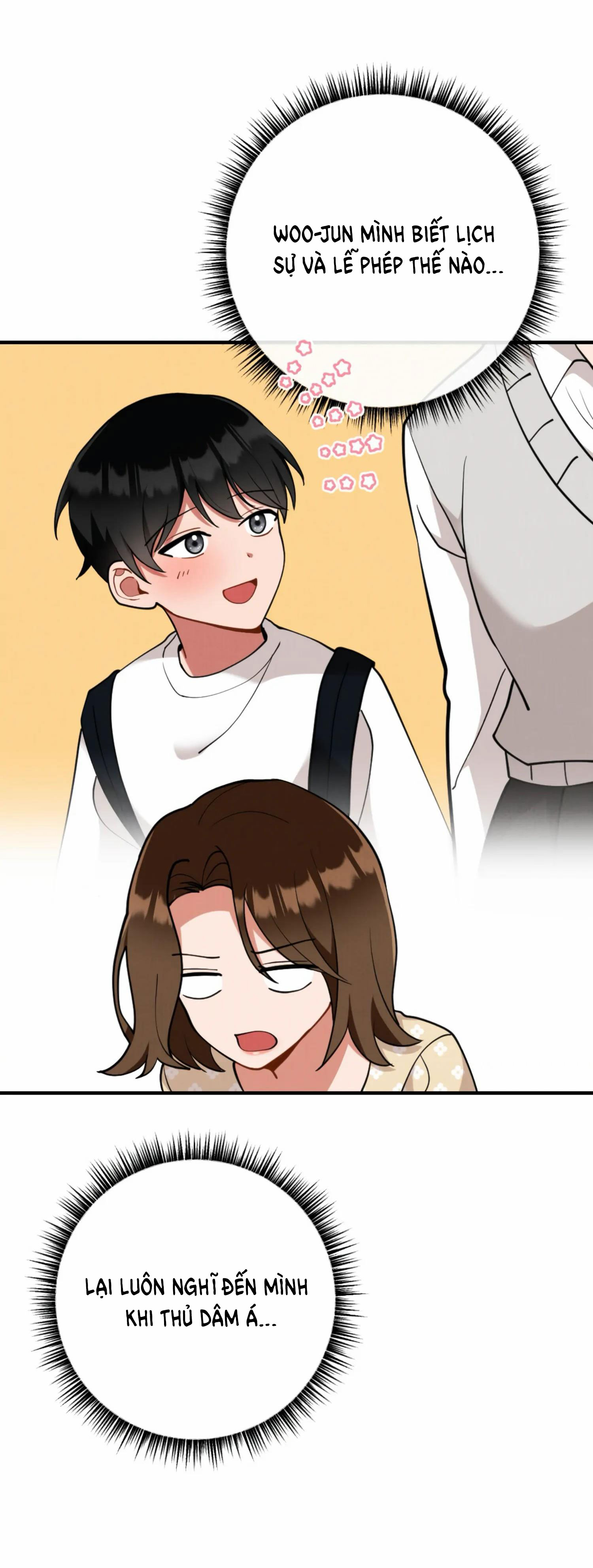 [18+] bạn của em trai không thể to như vậy! chapter 11.1 35