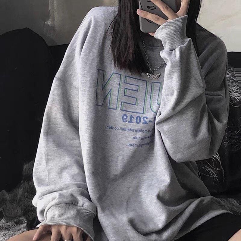 Áo Sweater JL Oversize Muen, JACKLANE, Áo nỉ chui đầu Unisex Jack Lane