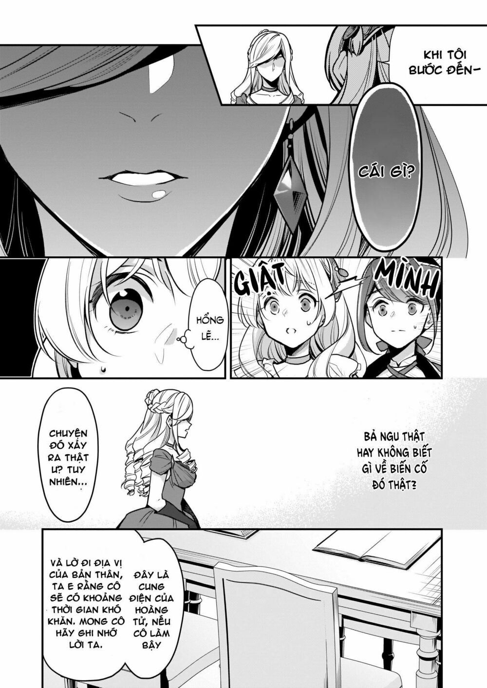 tôi là ứng cử viên cho vị trí hoàng tử phi nhưng tôi chắc kèo là tôi trúng rồi! chapter 4 9