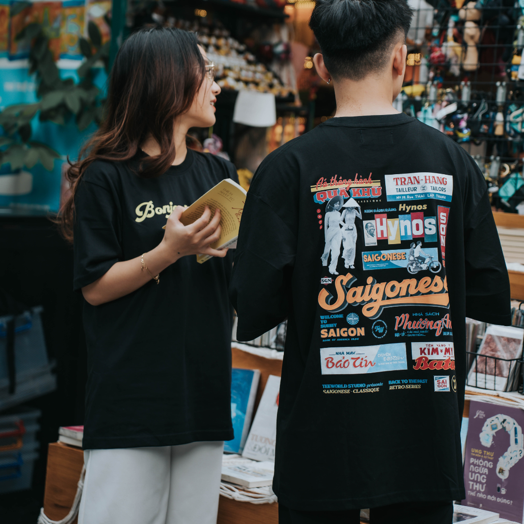 Áo Thun Teeworld Saigon Classique T-shirt Unisex Nam Nữ Form Rộng