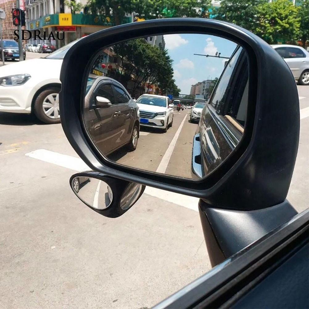 Gương phụ trợ cho gương chiếu hậu xe hơi xoay 360 độ 2 trong 1 tiện lợi