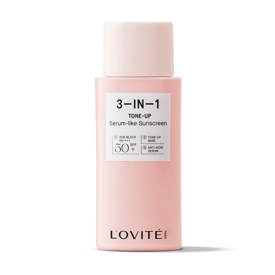 Kem chống nắng nâng tông L’Ovité 3-in-1 Tone-up Serum-like 50ml