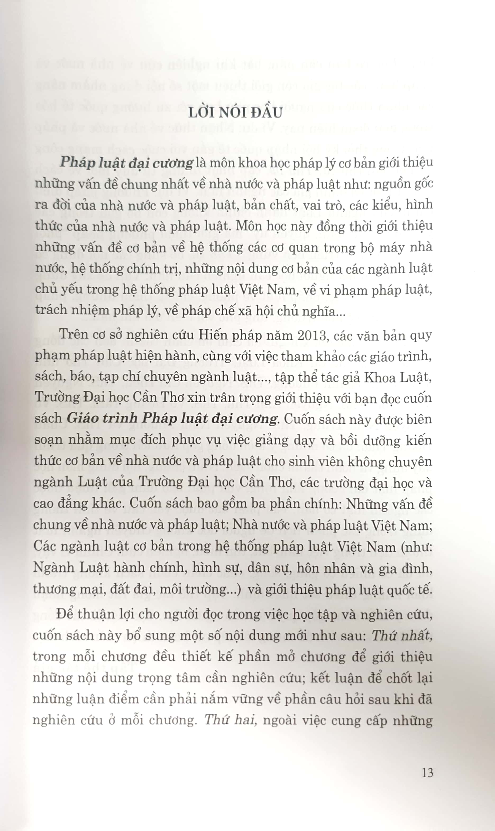 Giáo trình pháp luật đại cương