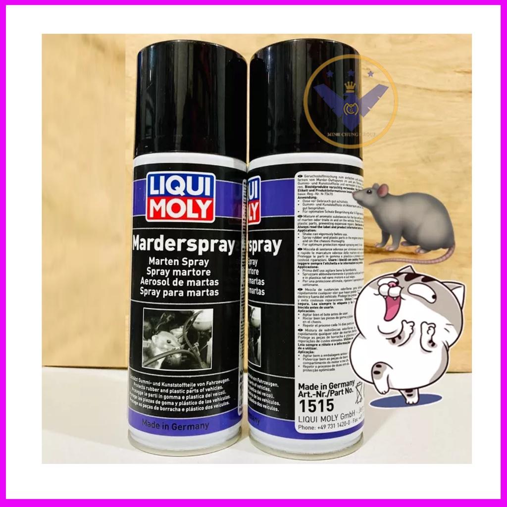 Chai xịt chống chuột cho ô tô - xe máy LIQUI MOLY MARDER-200ml- 1515 -Made in Germany