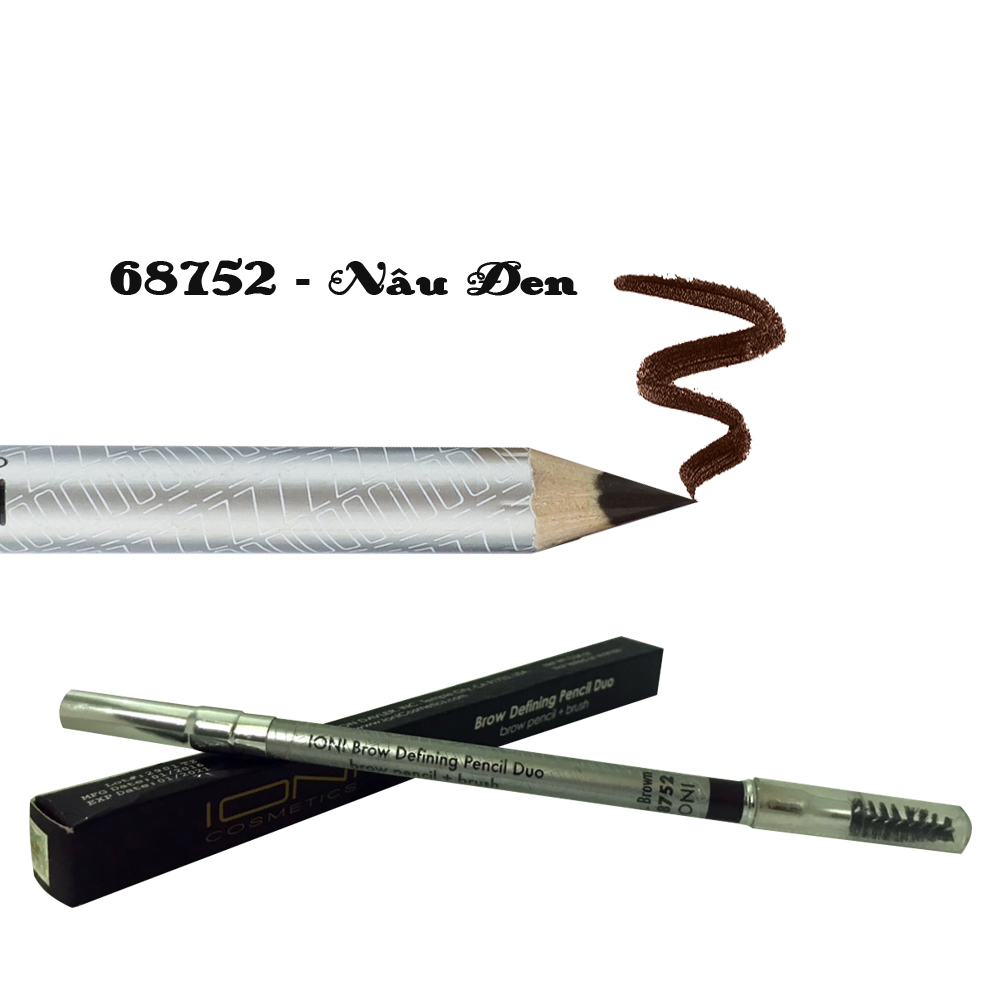 Chì mày IONI Brow Defining Pencil Duo 2 in 1 2gr (vẽ mày sắc nét, không lem không trôi) Hani Peni