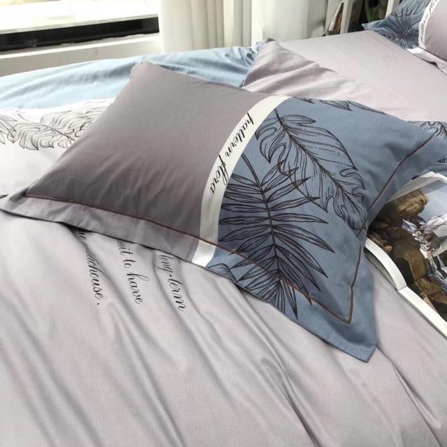 Set Cotton Living Nhập Khẩu Cao Cấp Mẫu Hoa Khung