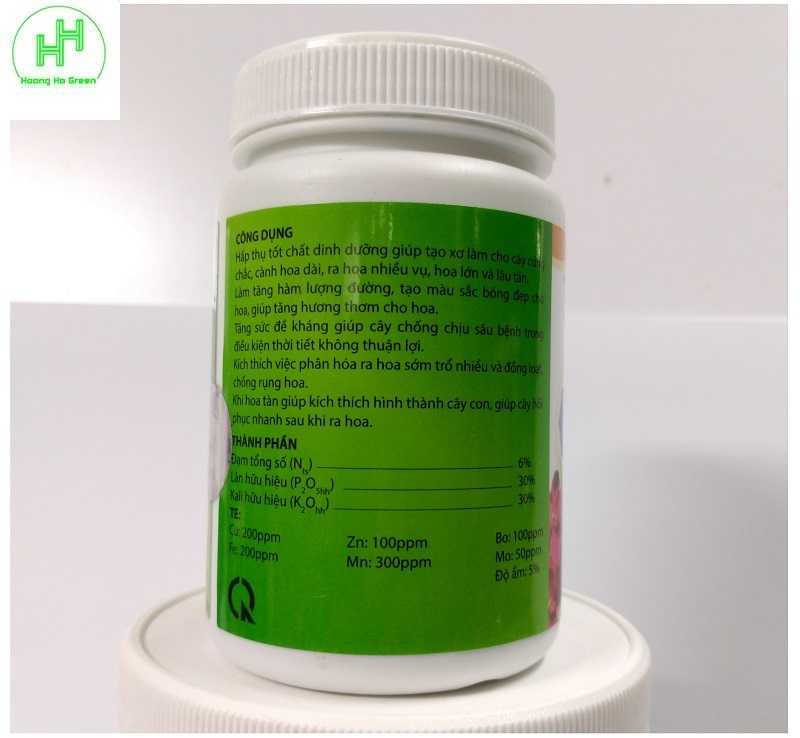 Combo 2 lọ phân bón NPK Tám Ngọc, Thân cây cao, lá to dài, phân nhánh nhiều, hoa to, màu sắc tươi đẹp, cành hoa dài.....