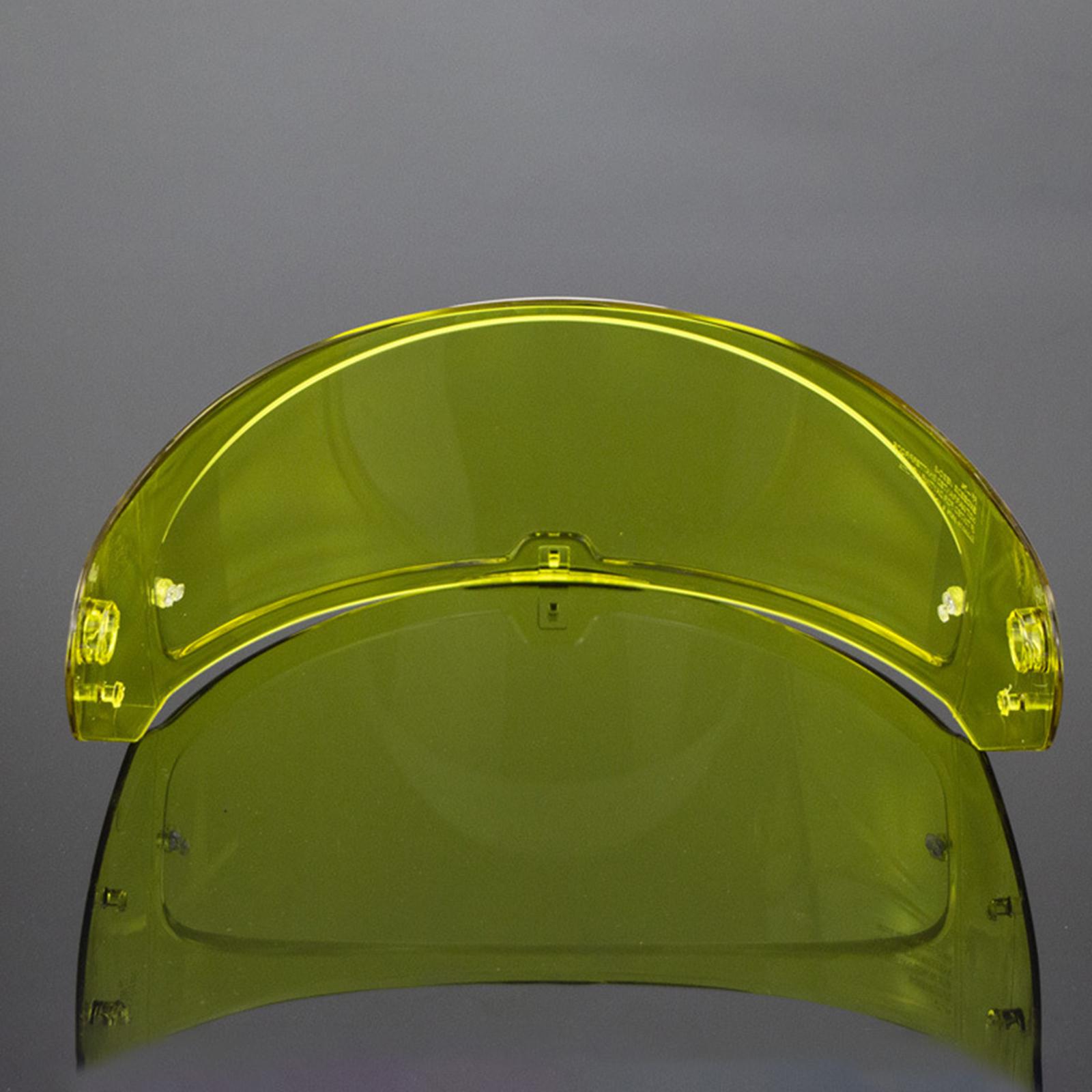 Helmet Visor Lens UV Protection Full Face for FF-353 320 328 80 PC Visor Lens , It is a full face lens.