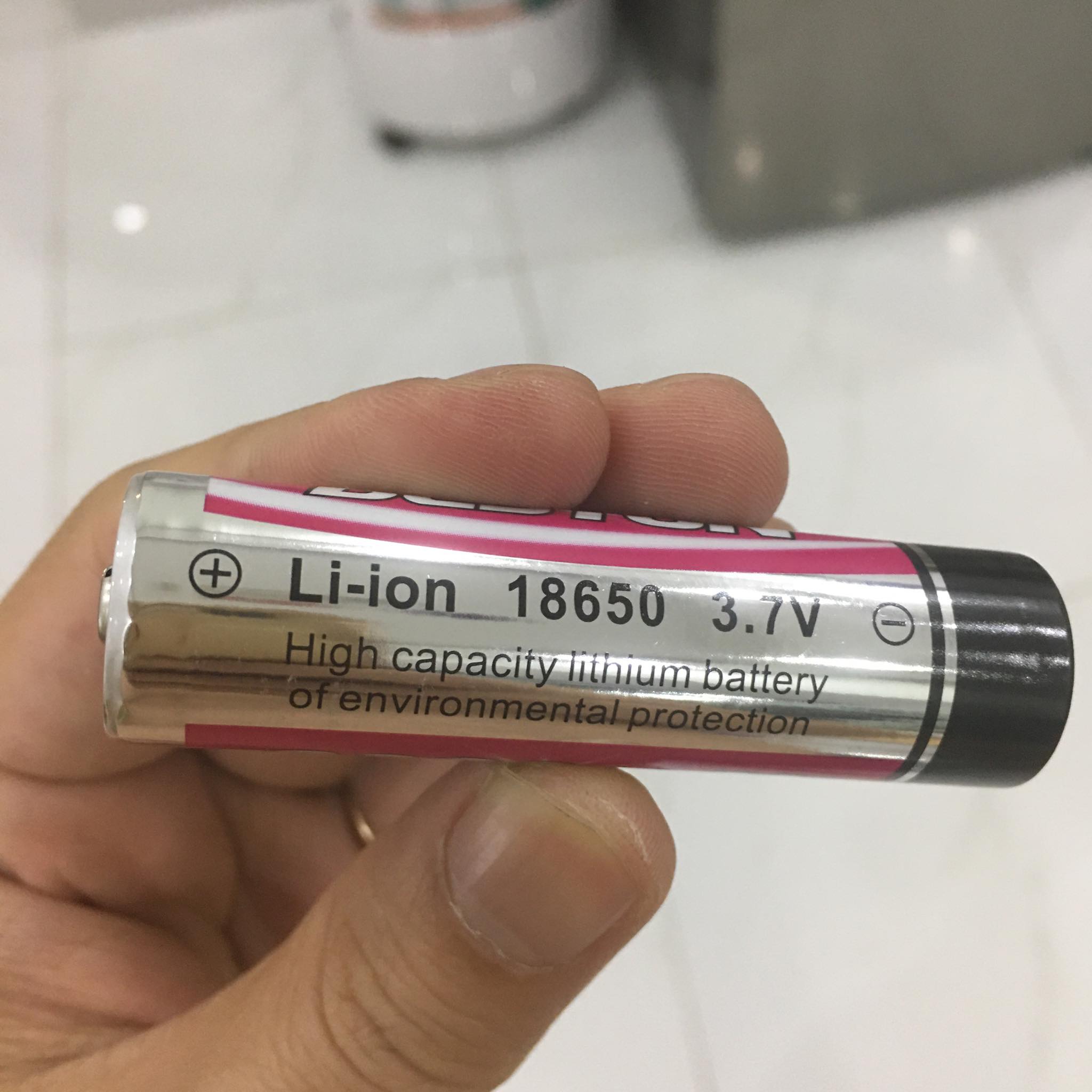 Pin Li-Ion 18650 3.7V Dung lượng 2600mAh hàng cao cấp