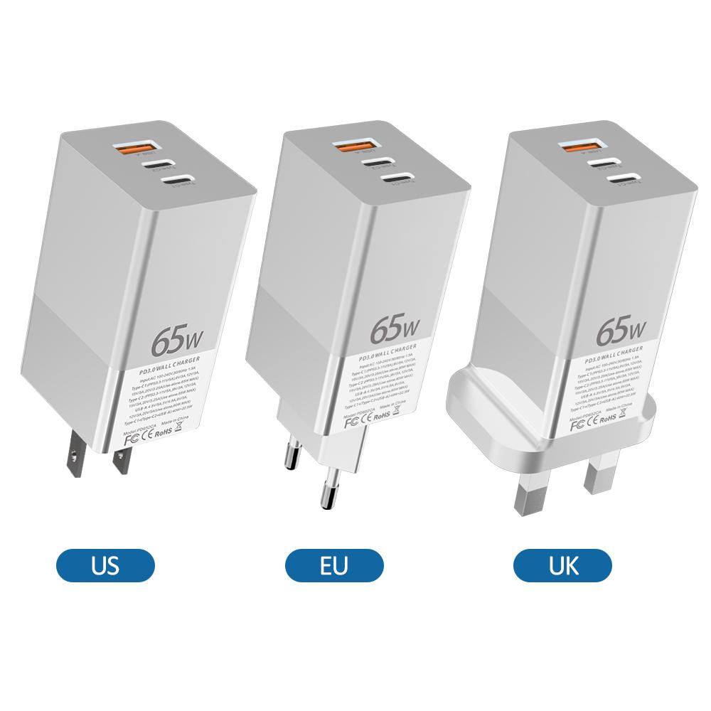 Bộ sạc nhanh du lịch mini Thích ứng với nhiều hệ thống Kích thước nhỏ hơn Trọng lượng nhẹ