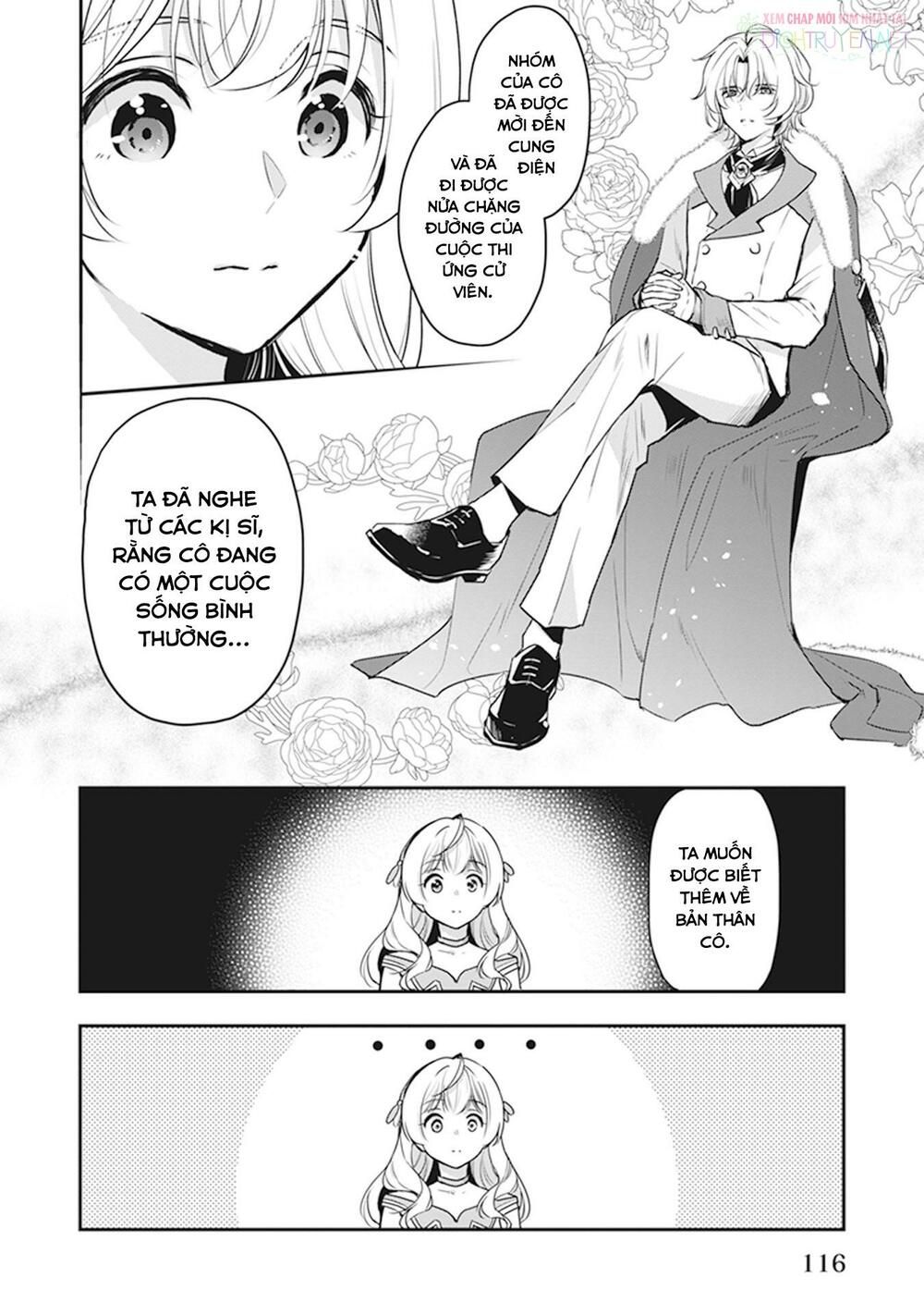 tôi là ứng cử viên cho vị trí hoàng tử phi nhưng tôi chắc kèo là tôi trúng rồi! chapter 9 4