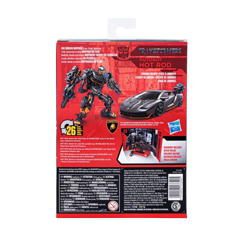 Đồ Chơi TRANSFORMERS Mô Hình Tf5 Hotrod Studio Deluxe F3169/E0701