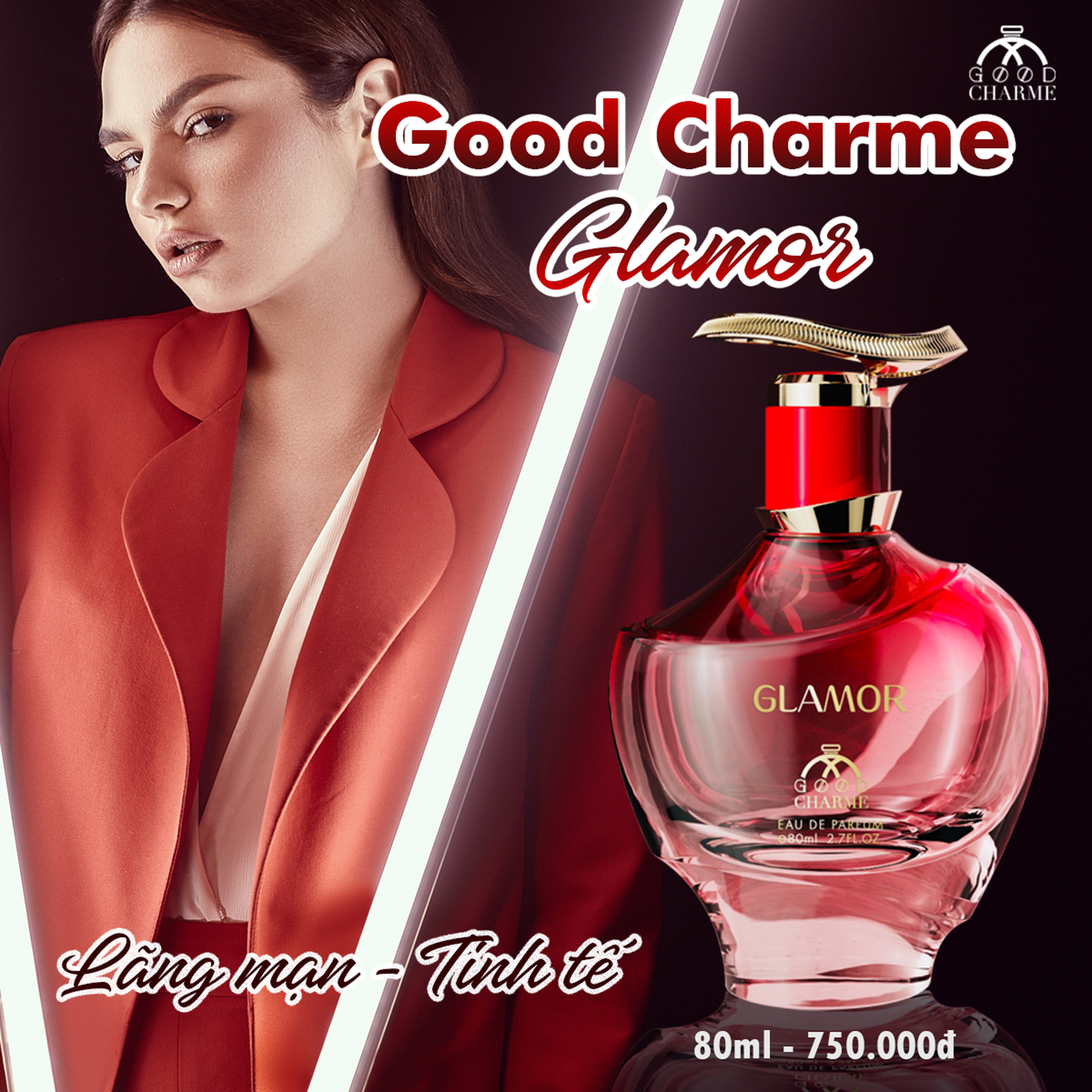 Nước Hoa Nữ GOOD CHARME GLAMOR - Một Nghệ Sĩ Mùi Hương 80ml