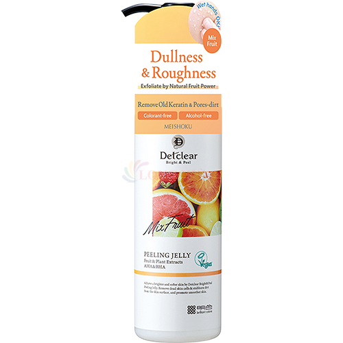 Gel tẩy tế bào chết Meishoku Detclear Bright Peeling Jelly (180ml) - Hàng chính hãng